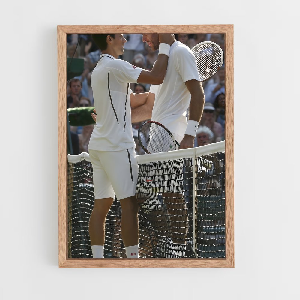 Poster Juan de martin – affiche Tennis (vue 4)